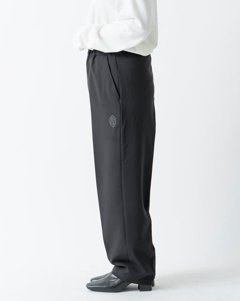 Unisex 和ウエストゴム テーパードパンツ